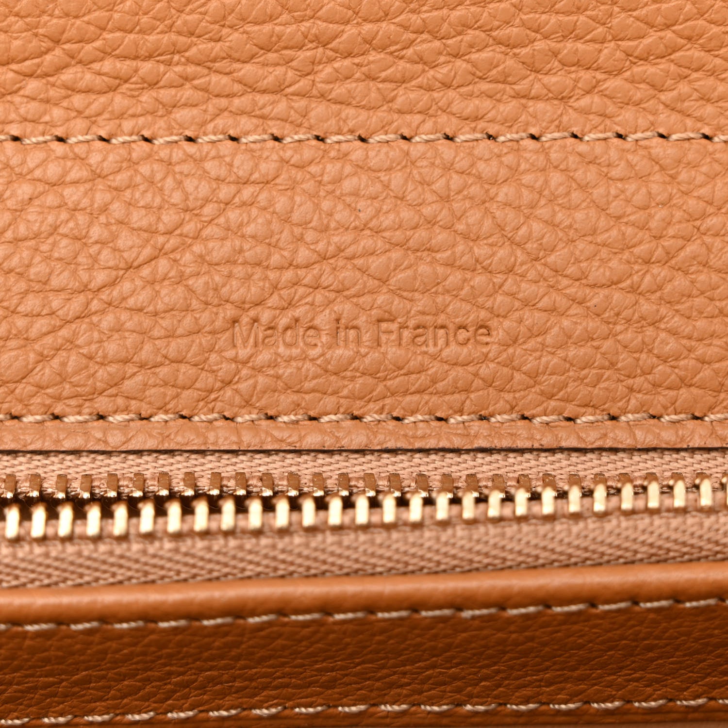 Delvaux Grained Calfskin MM Brillant Satchel Natural 8 of 14
