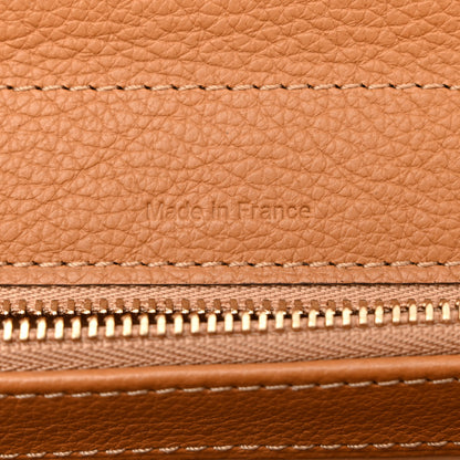 Delvaux Grained Calfskin MM Brillant Satchel Natural 8 of 14