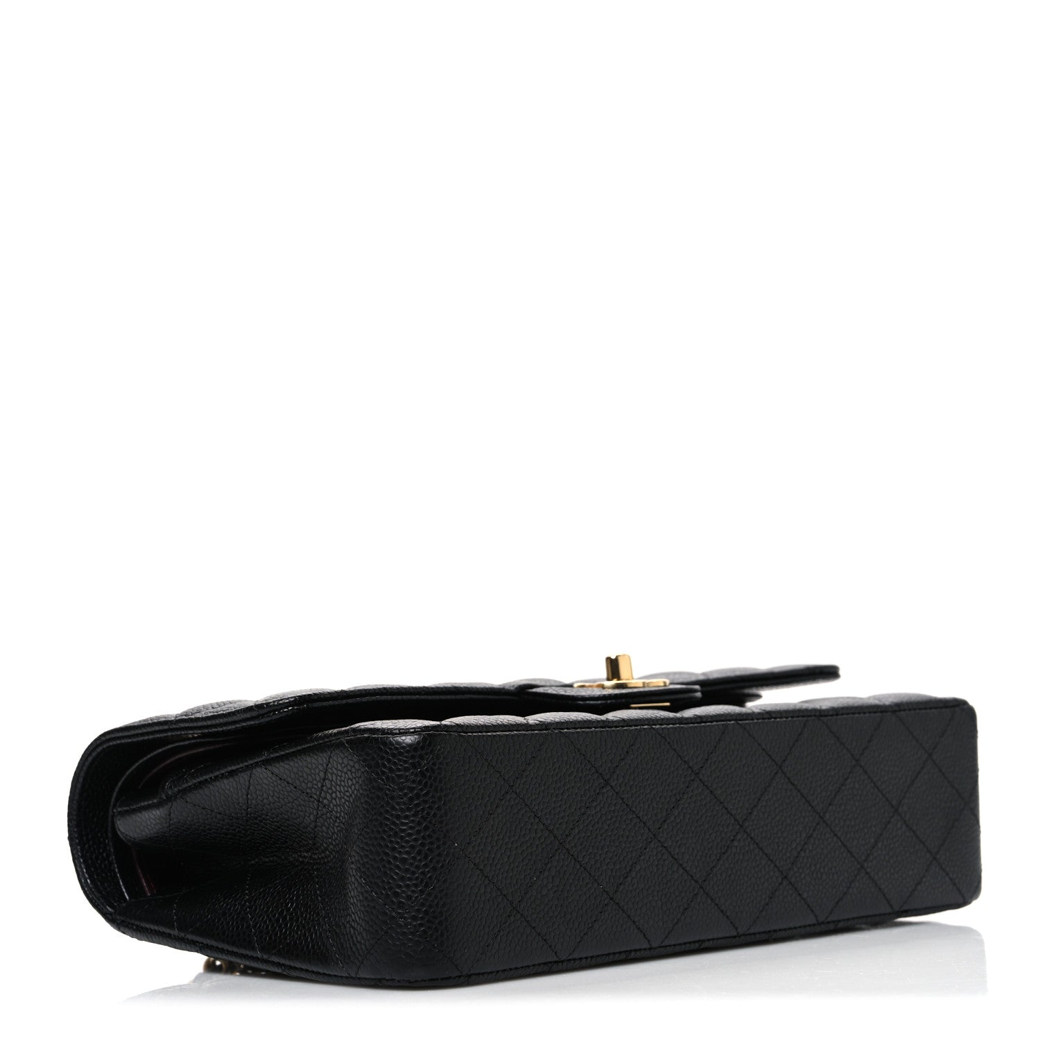 Chanel Caviar Quilted Medium Double Flap Black 4 of 11