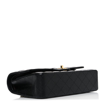 Chanel Caviar Quilted Medium Double Flap Black 4 of 11