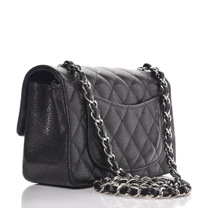 Chanel Caviar Quilted Mini Rectangular Flap Black 3 of 8