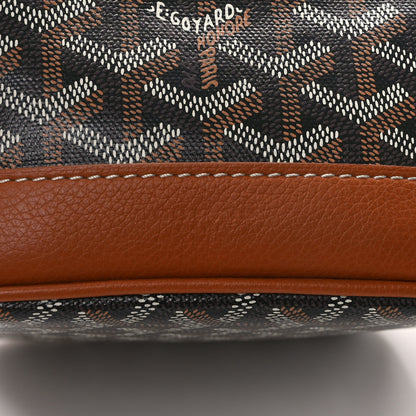 Goyard Goyardine Petit Flot Bucket Bag PM Black Gold 6 of 10