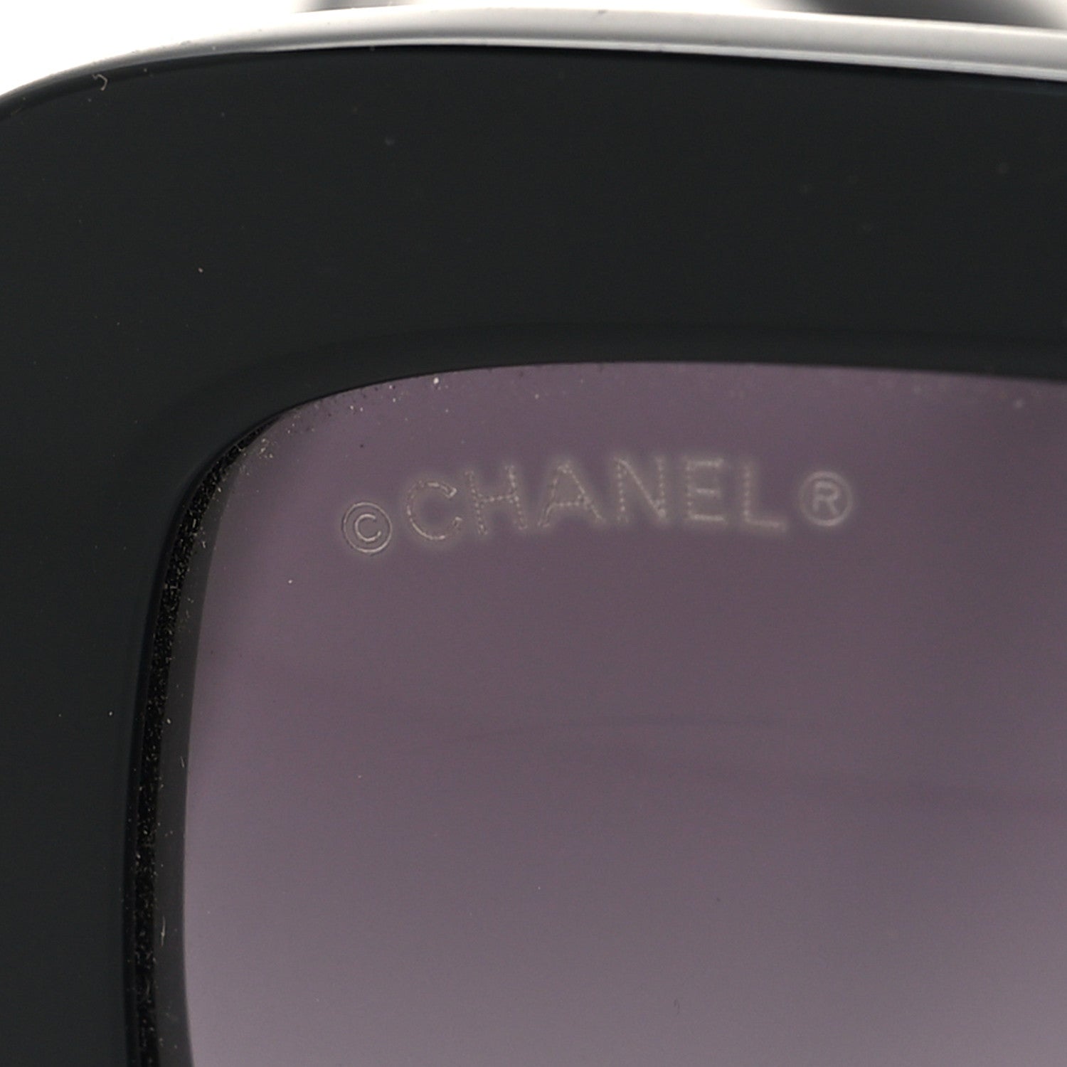 Chanel Acetate Spring Butterfly Sunglasses 5370 Black Silver 7 of 7