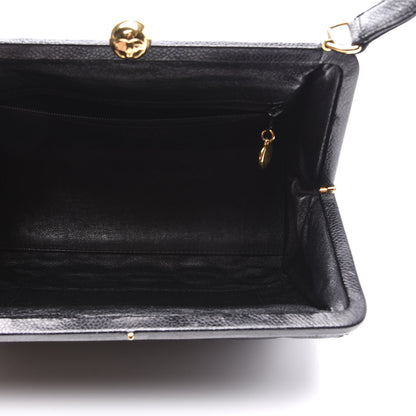 Chanel Caviar Quilted Frame Bag Black 4 of 11