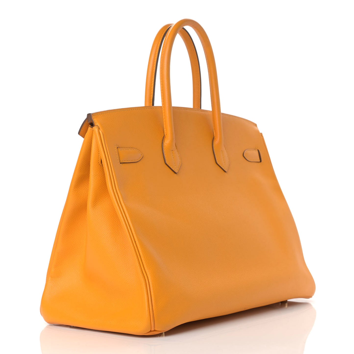 Epsom Birkin 35 Jaune D'Or