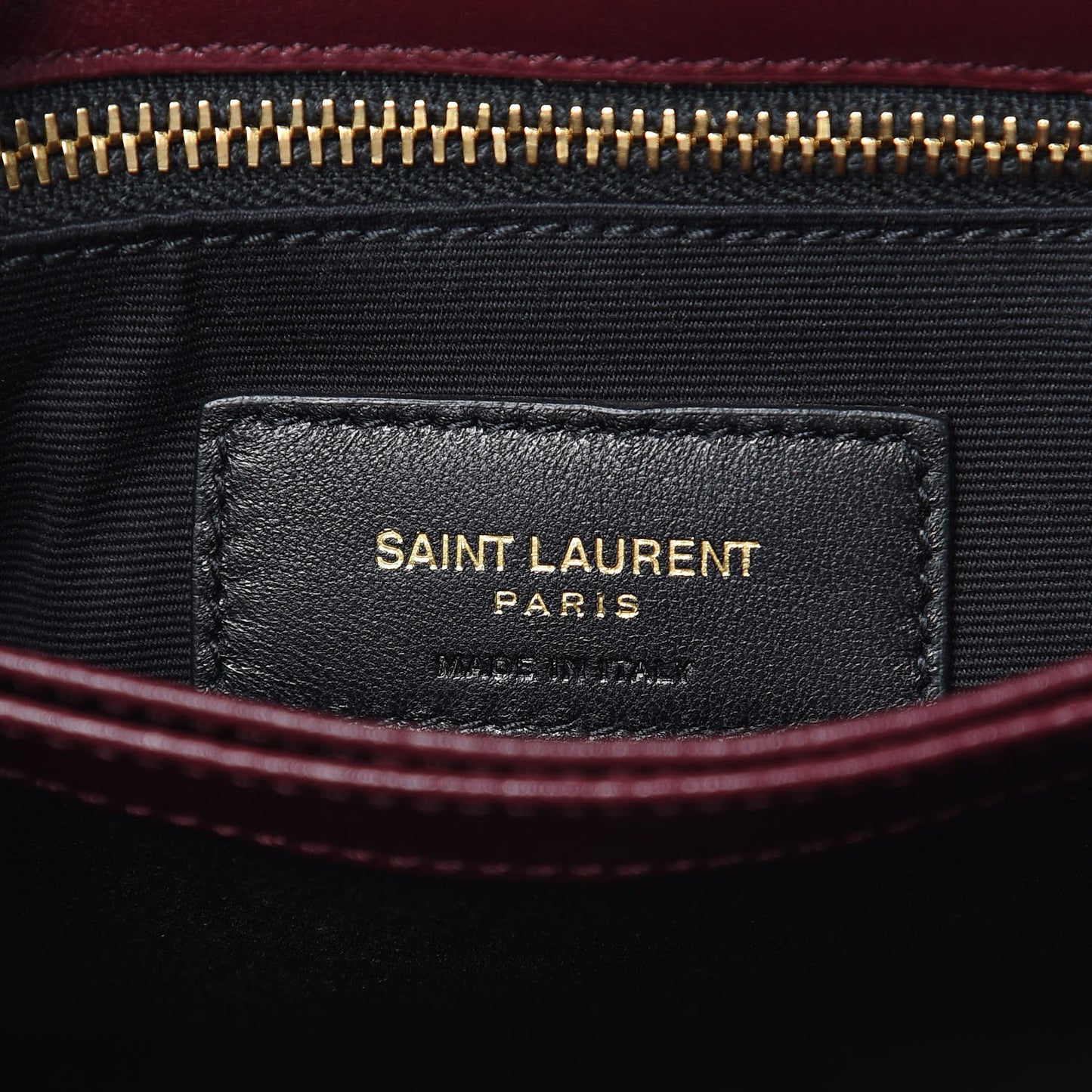 Calfskin Y Quilted Monogram Toy Loulou Crossbody Bag Rouge
