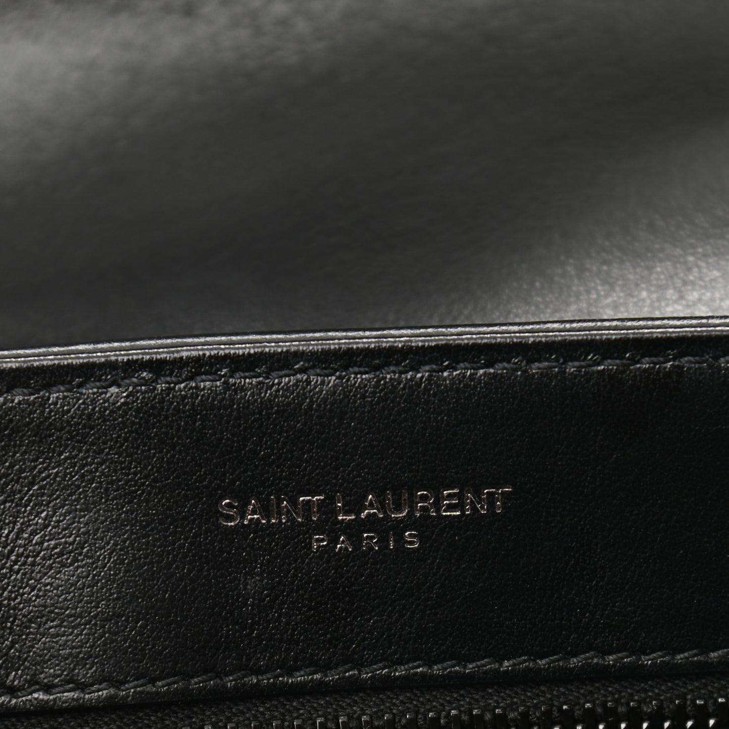Calfskin Y Quilted Monogram Toy Loulou Crossbody Bag Black
