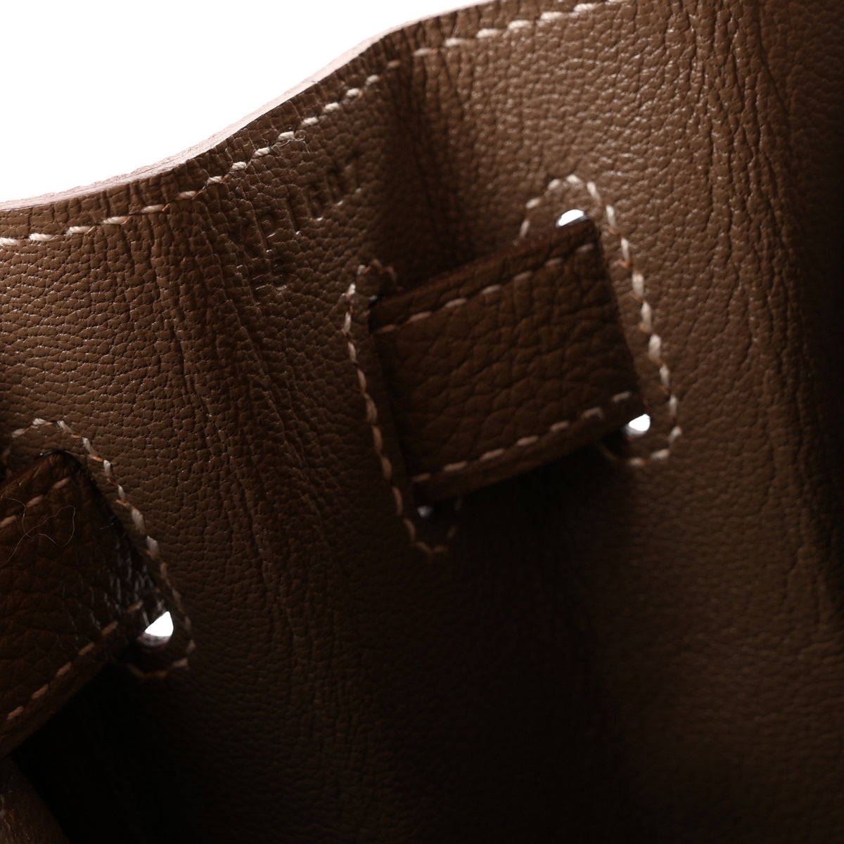 Hermes Togo Kelly Retourne 32 Etoupe 7 of 11