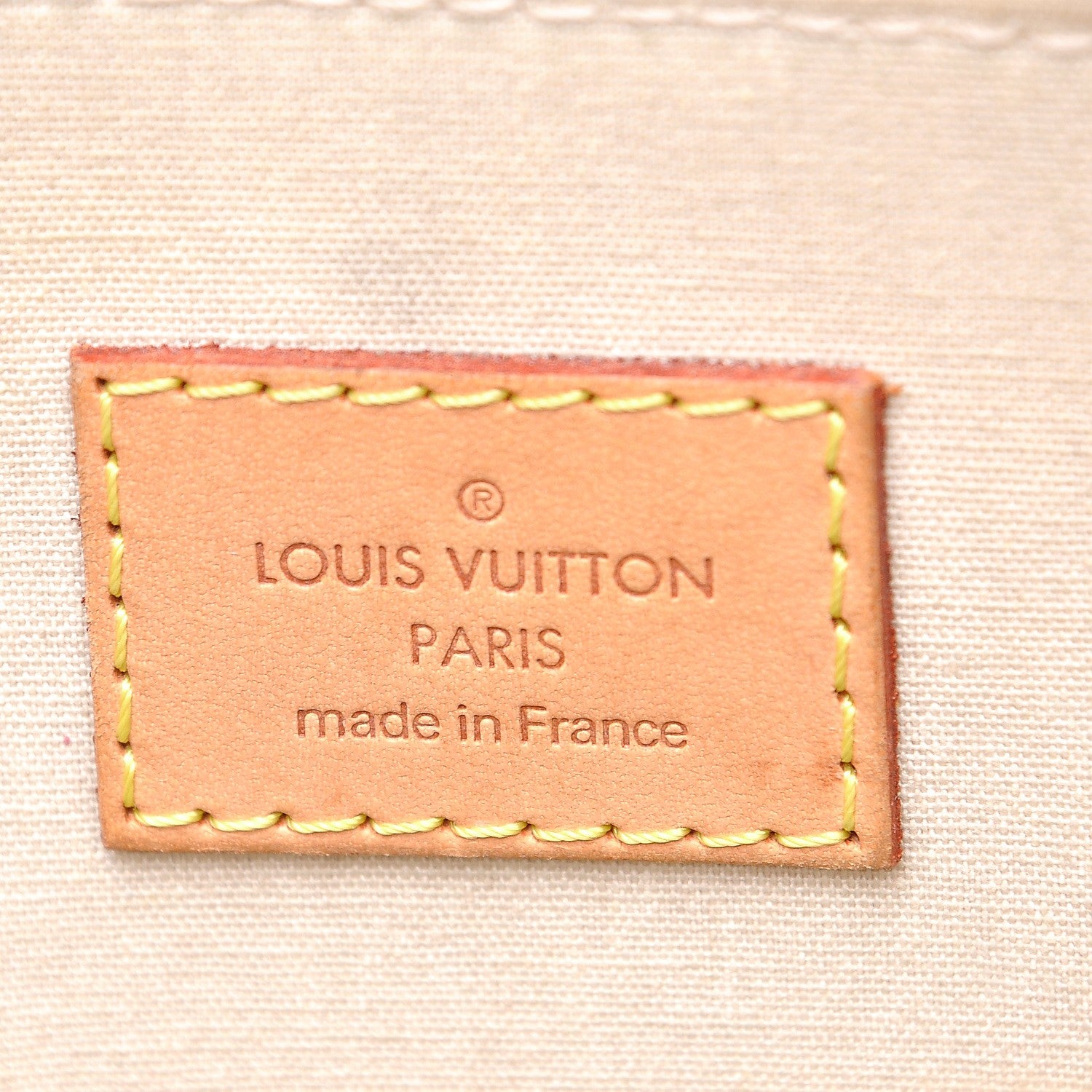 Louis Vuitton Vernis Alma PM Blanc Corail 6 of 12