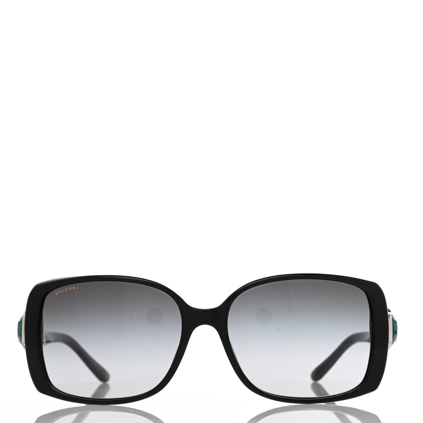 BVLGARI Swarovski Gem 8079-B Sunglasses Black