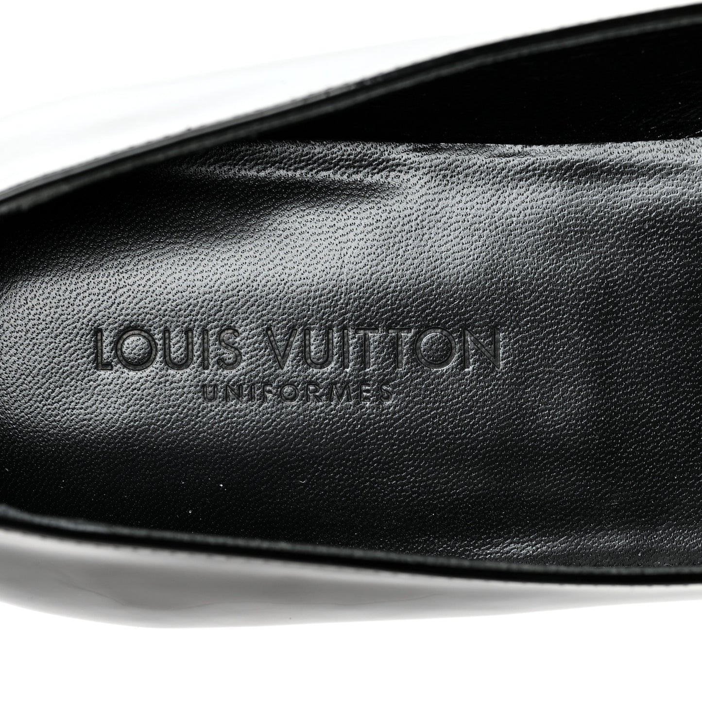 Patent Uniformes Ballet Flats 41 Black