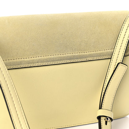 Chloe Suede Calfskin Small Faye Shoulder Bag Lemonade 10 of 13