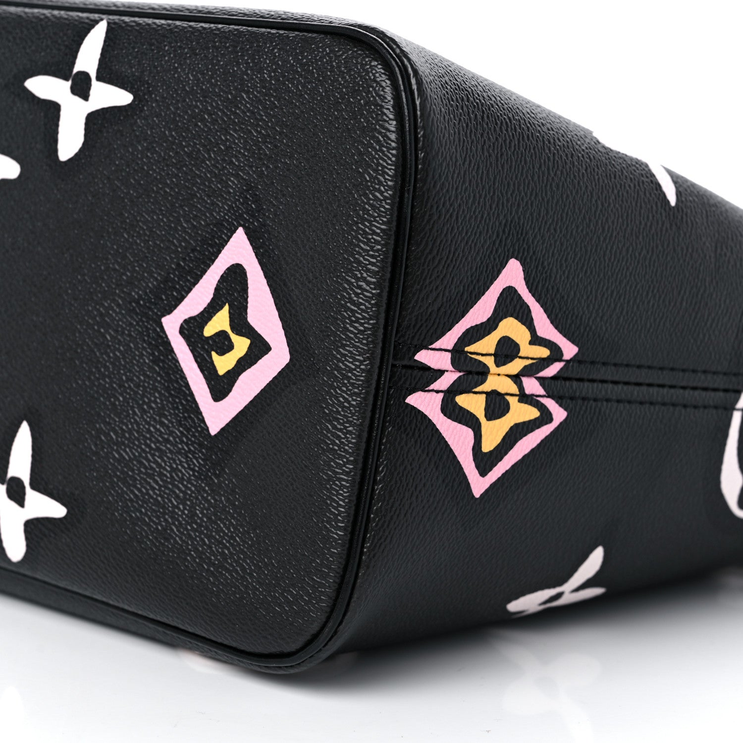 Louis Vuitton Monogram Giant Wild At Heart Neverfull MM Black 9 of 9