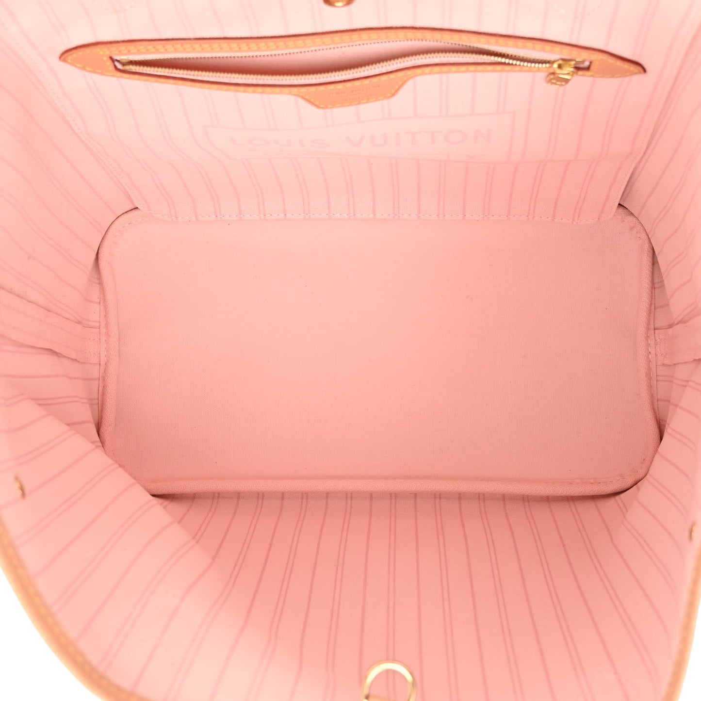 Damier Azur Neo Neverfull MM Rose Ballerine