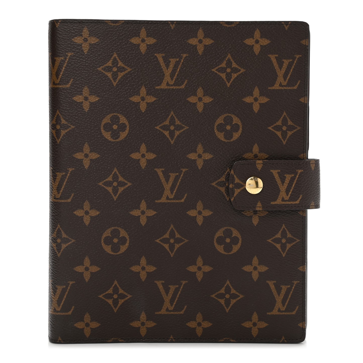 Monogram Large Ring Agenda Cover