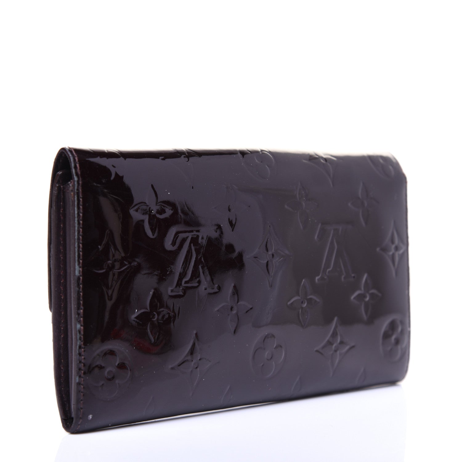 Louis Vuitton Vernis Sarah Wallet Amarante 3 of 9