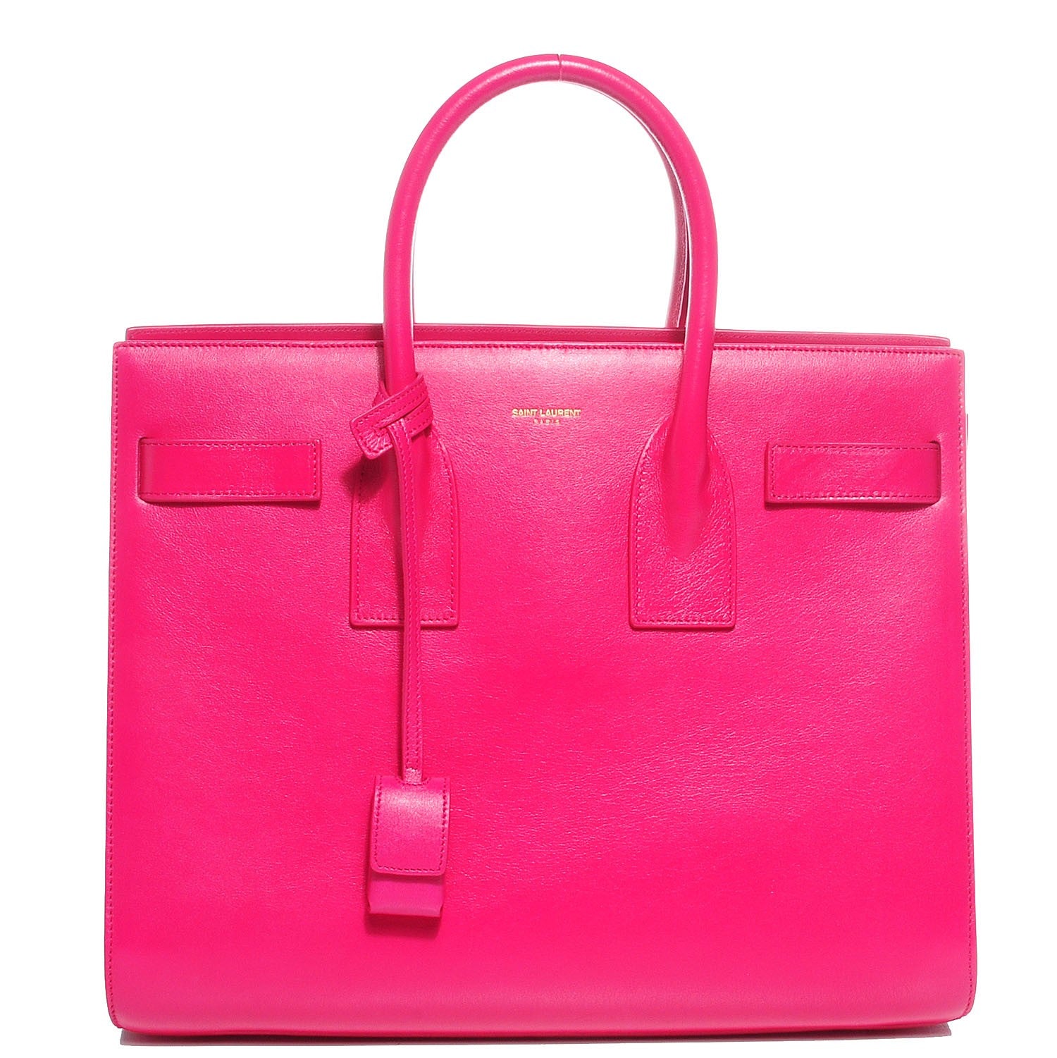 Saint Laurent Calfskin Small Sac De Jour Bubblegum 1 of 7