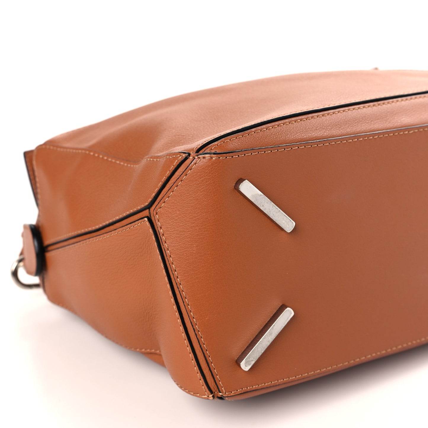Calfskin Medium Puzzle Bag Tan