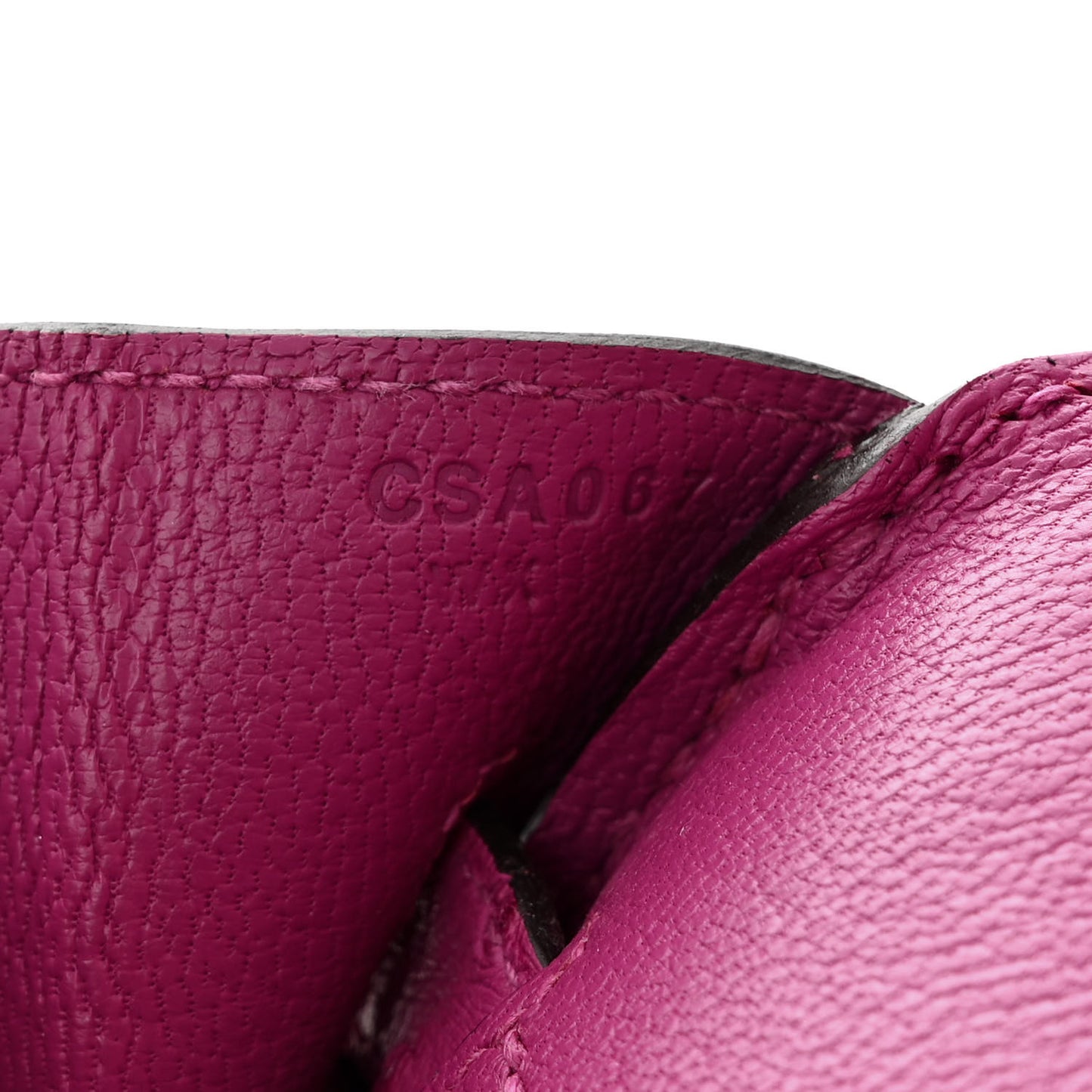 Ostrich Birkin 30 Rose Pourpre