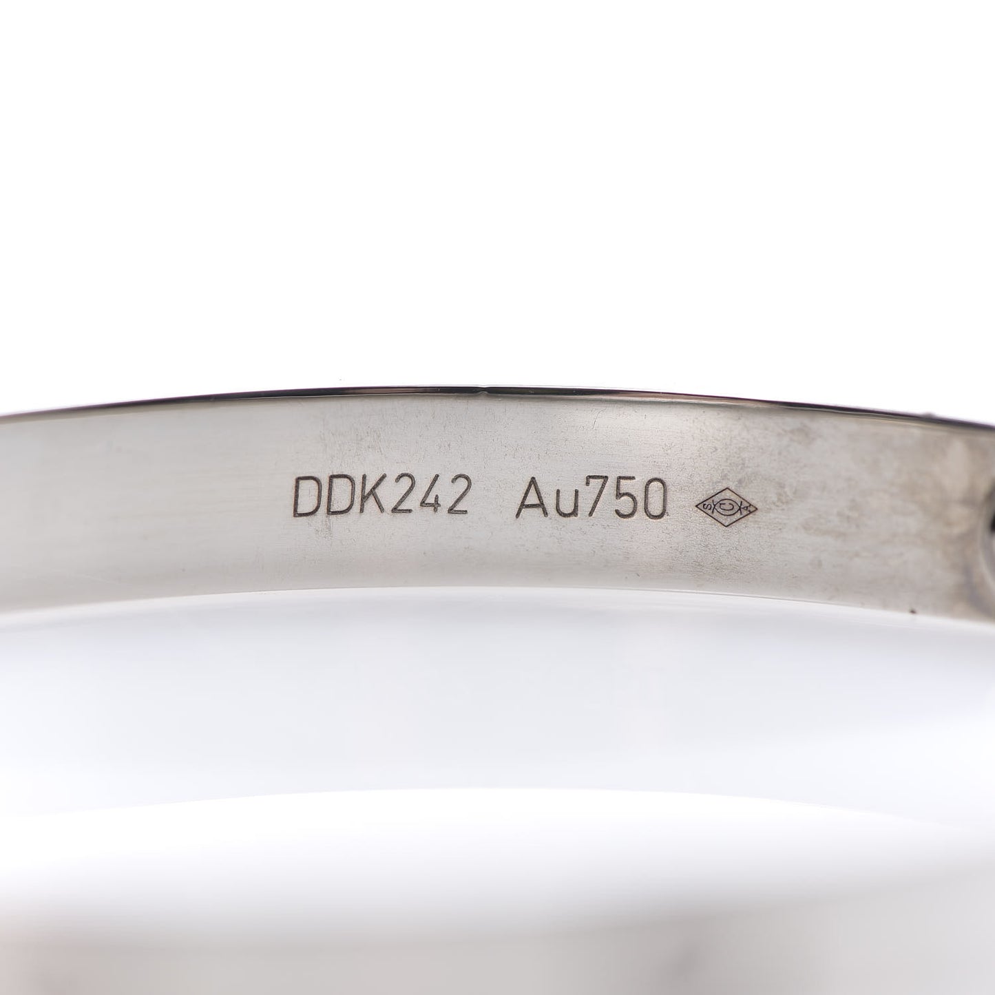 18K White Gold LOVE Bracelet 18