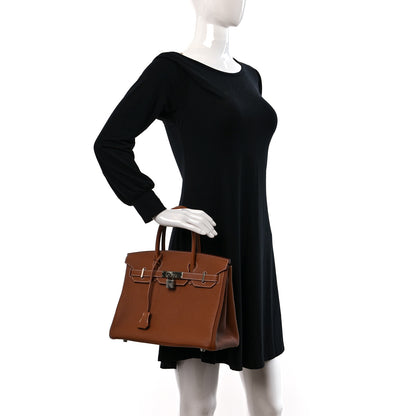 Hermes Togo BIRKIN 30 Gold 2 of 13
