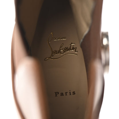 Christian Louboutin Calfskin CL Chelsea Lug 100 Booty 40 Cuoio 8 of 9