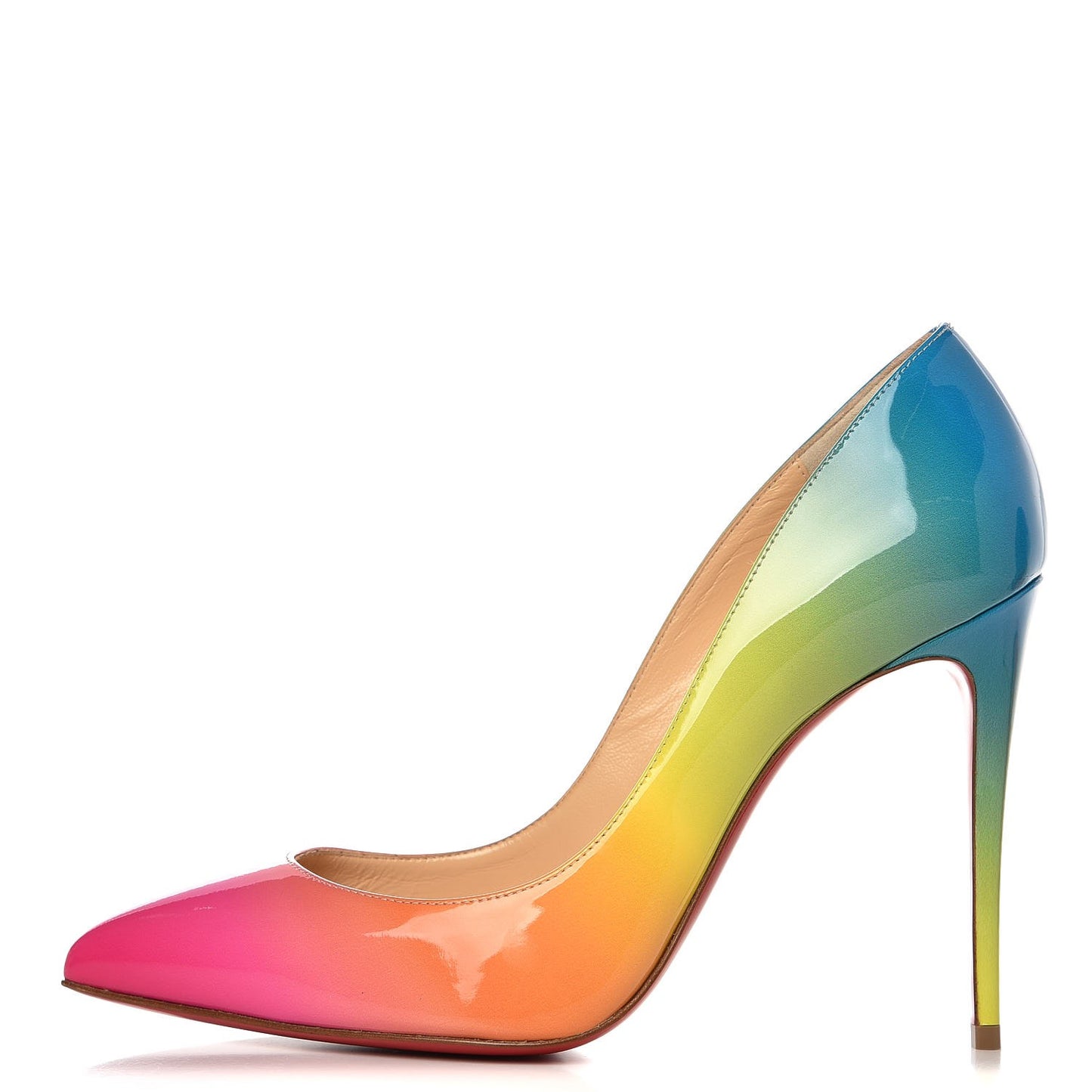 Patent Sunrise Pigalle Follies 100 Pumps 38.5 Multicolor