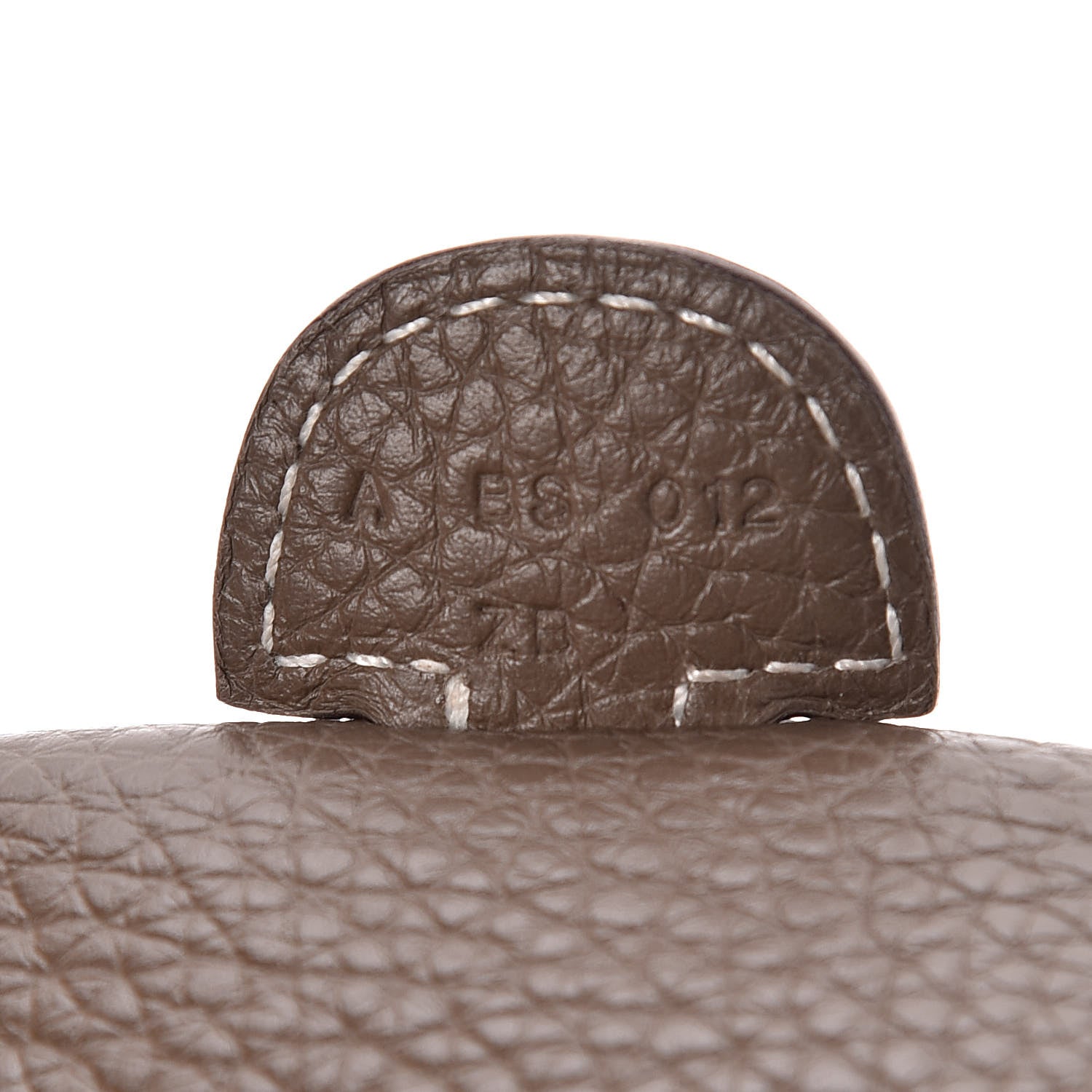 Hermes Taurillon Clemence Evelyne III PM Etoupe 7 of 14