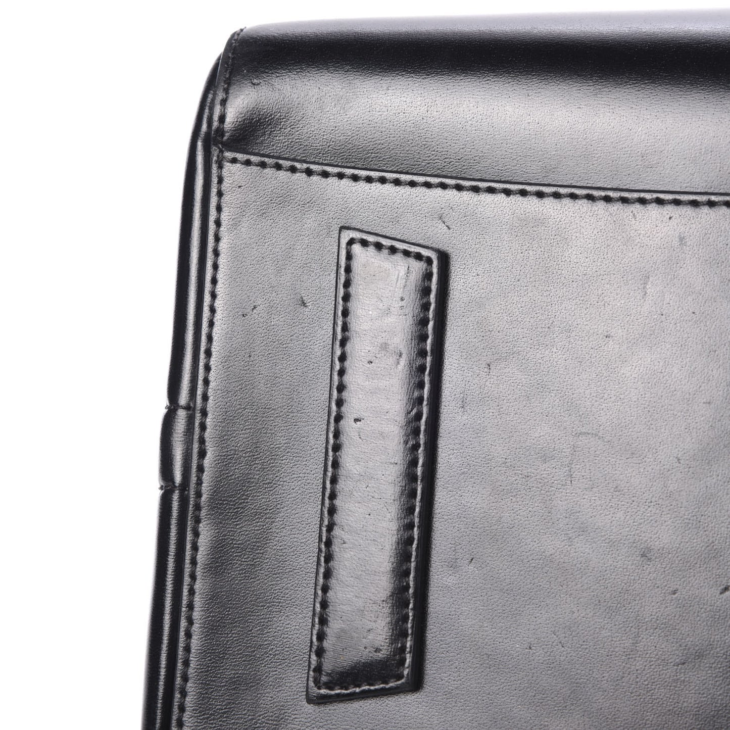 Shiny Lord Calfskin Medium Antigona Black
