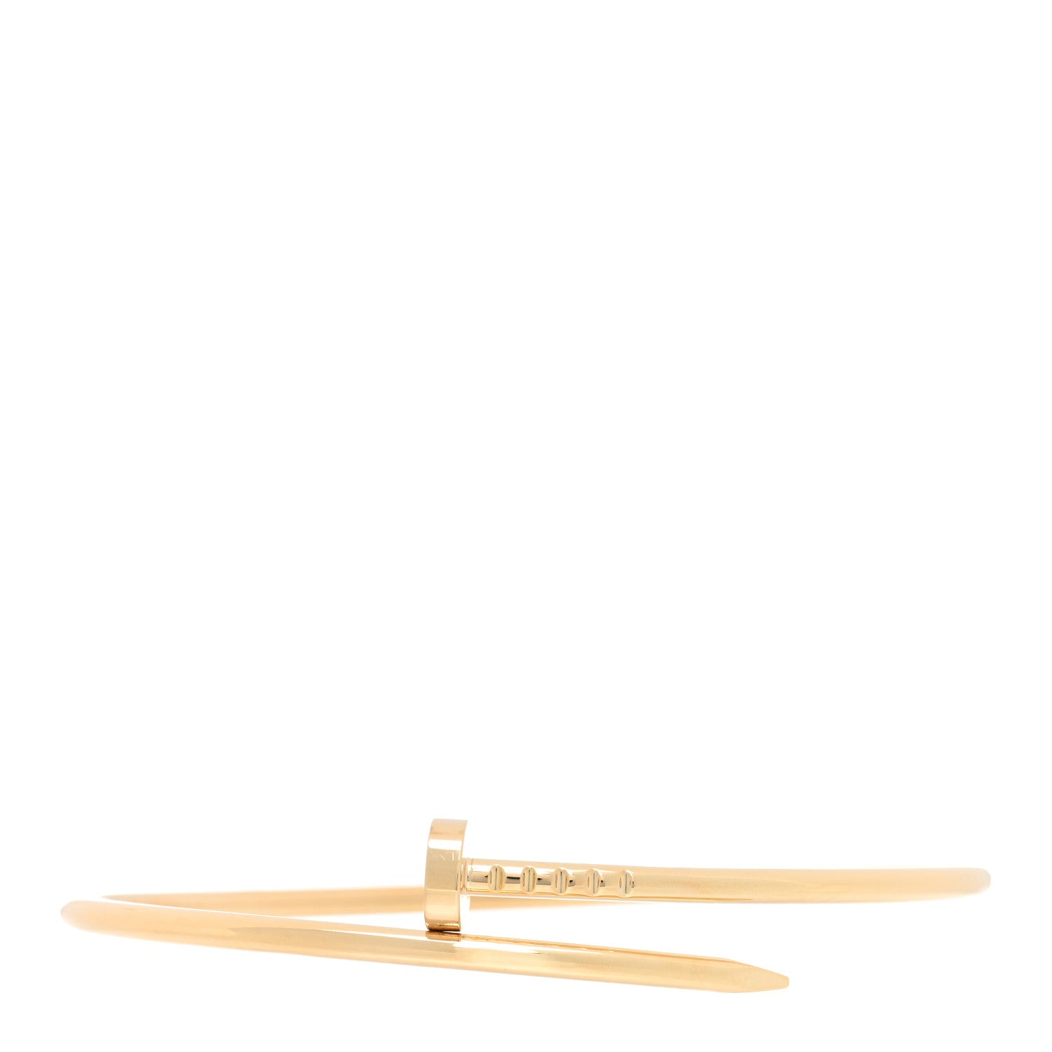Cartier 18K Yellow Gold Small Juste Un Clou Bracelet 18 1 of 4