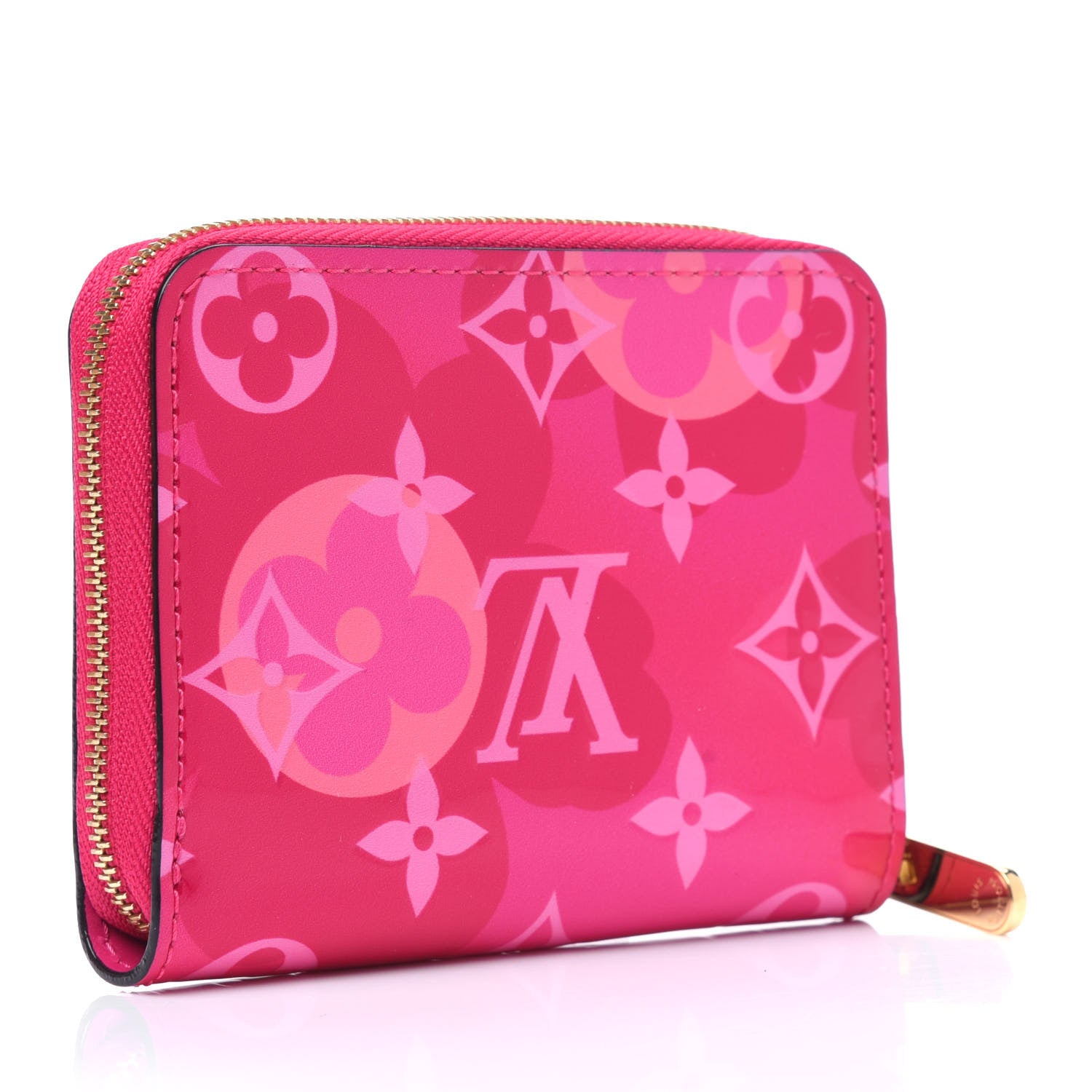 Louis Vuitton Vernis Valentine Zippy Coin Purse Fuchsia 3 of 8