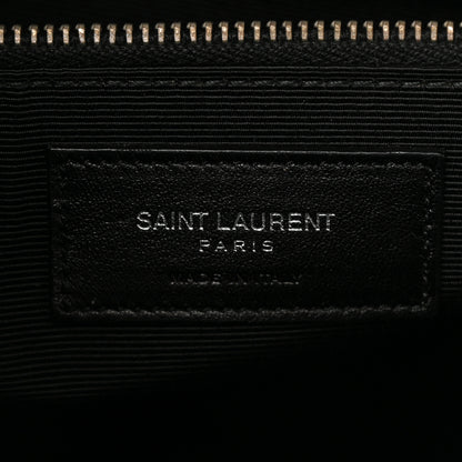 Saint Laurent Grained Calfskin Small Sac De Jour Black 6 of 10