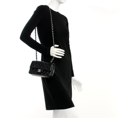 Chanel Caviar Quilted Mini Rectangular Flap Black 2 of 8