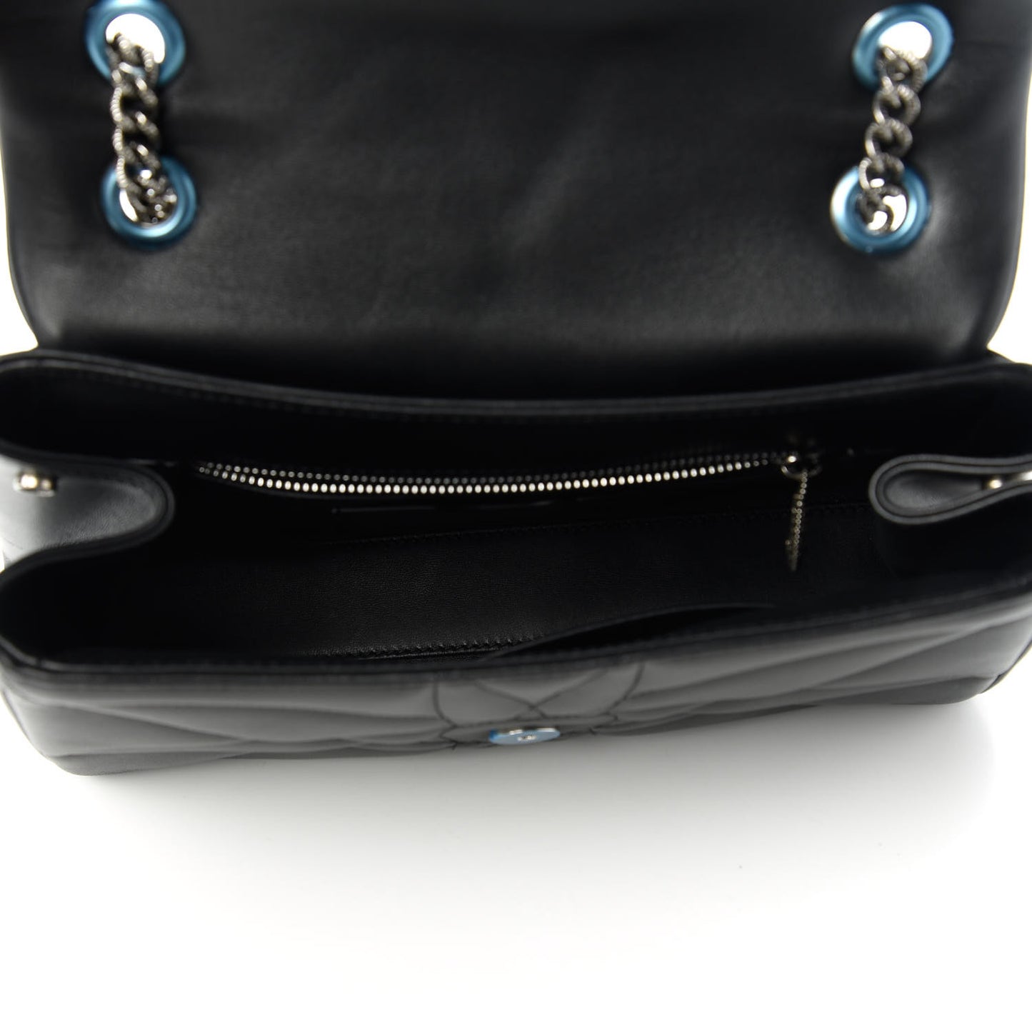 Lambskin Devotion Shoulder Bag Black
