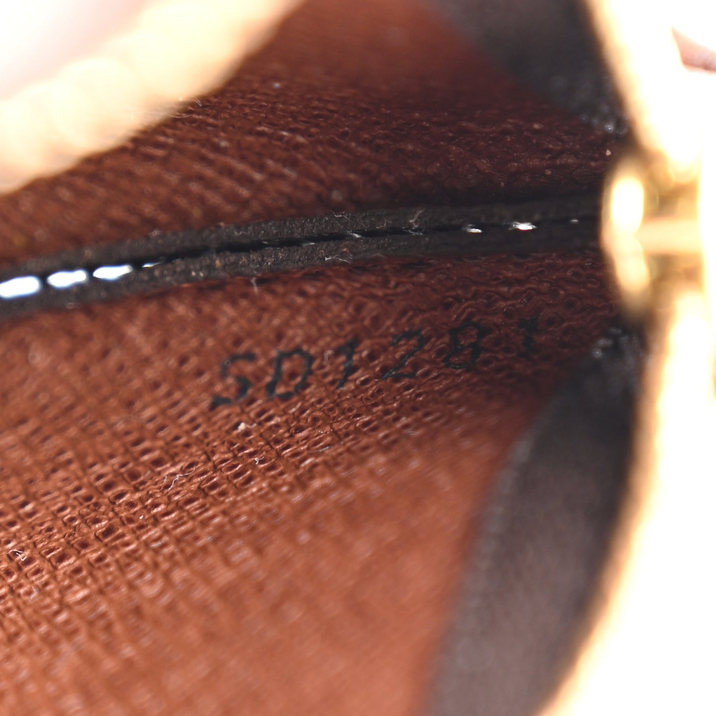 Monogram Key Pouch