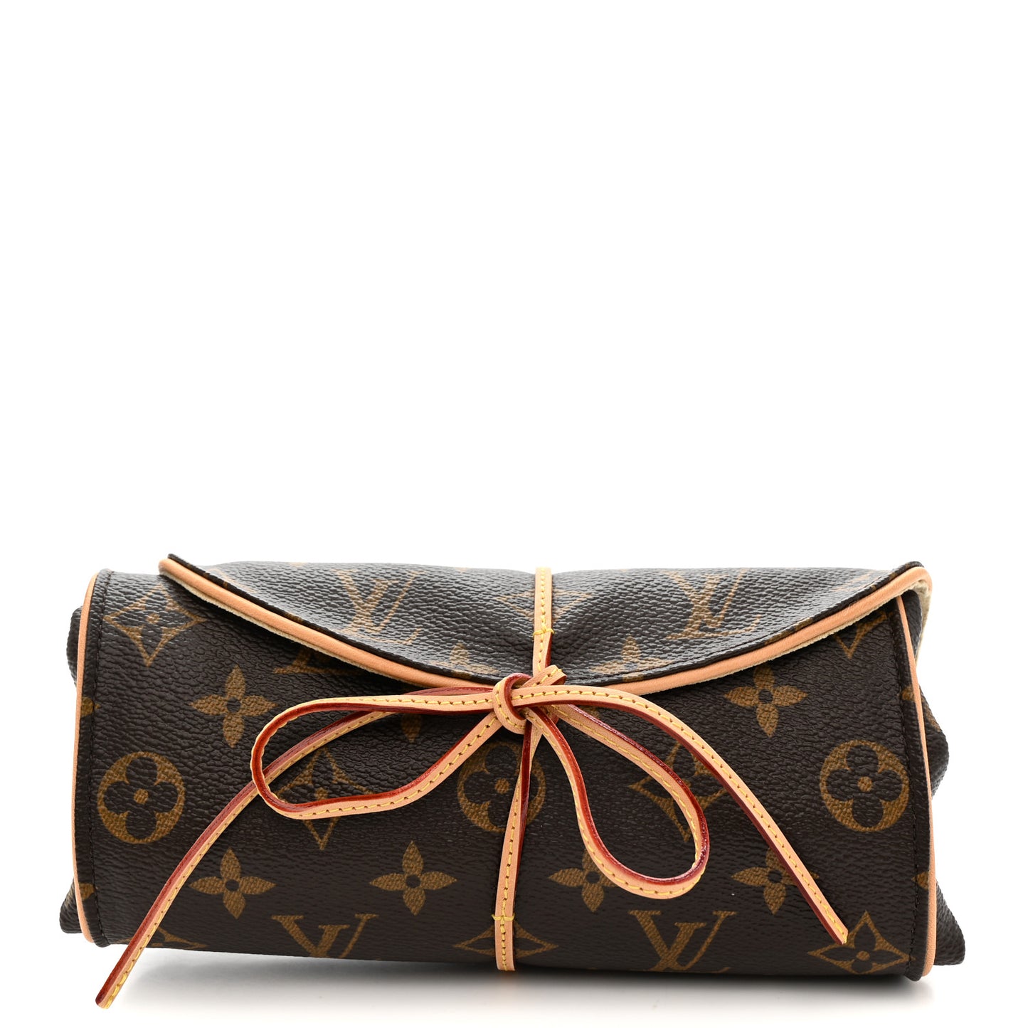 Monogram Jewelry Roll Pouch