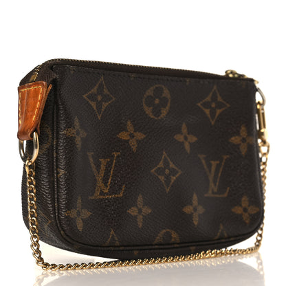 Louis Vuitton Monogram Mini Pochette Accessories 3 of 11