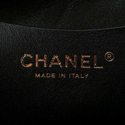 Chanel Calfskin Stitched Large Shopping Tote Black 6 of 11