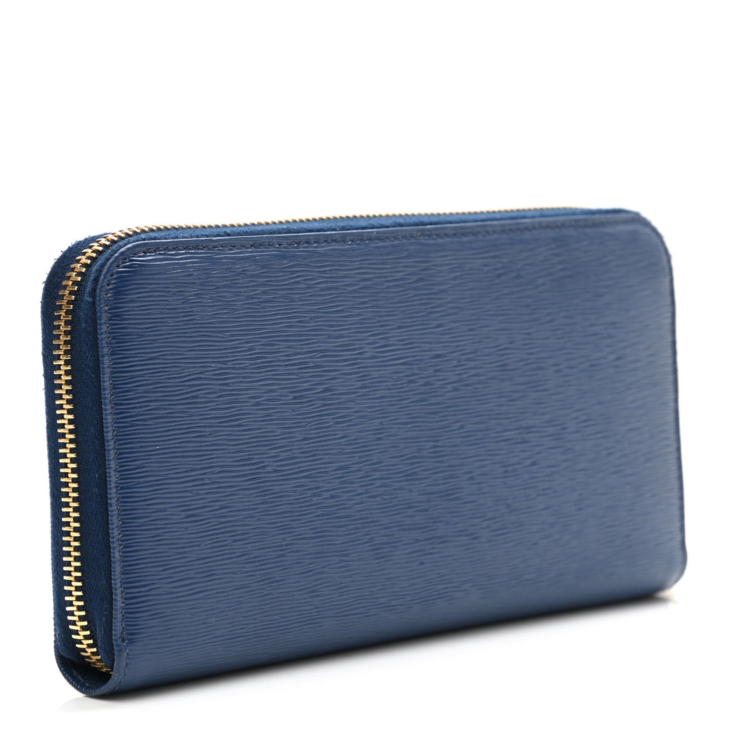 Vitello Move Zip Around Wallet Bluette