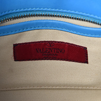 Valentino Garavani Vitello Mini Rockstud Double Handle Tote Parrot 7 of 23