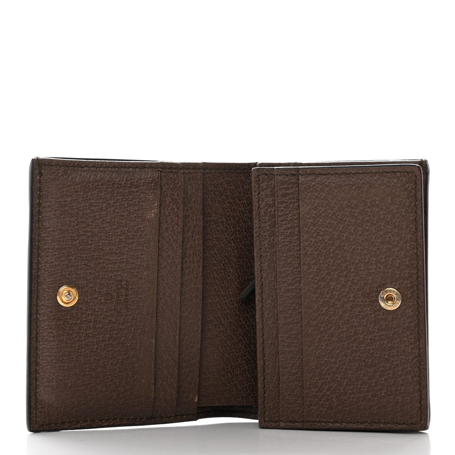 Gucci GG Supreme Monogram Web Ophidia Card Case Beige New Acero 5 of 11