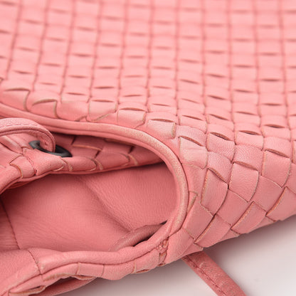 Bottega Veneta Nappa Intrecciato Messenger Bag Petal Pink 8 of 13