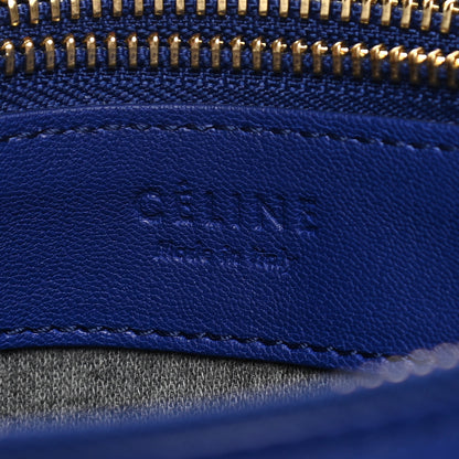 Celine Lambskin Small Trio Crossbody Bag Electric Blue 7 of 7