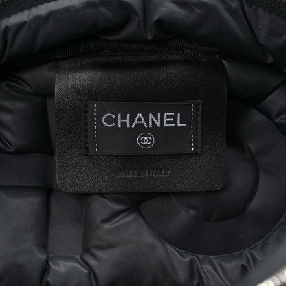 Chanel Nylon Embossed Small Doudoune Backpack Black 6 of 8