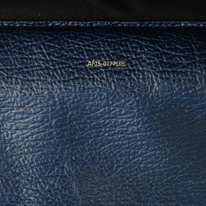 3.1 Phillip Lim 3.1 Textured Calfskin Medium Pashli Satchel Lapis 7 of 7