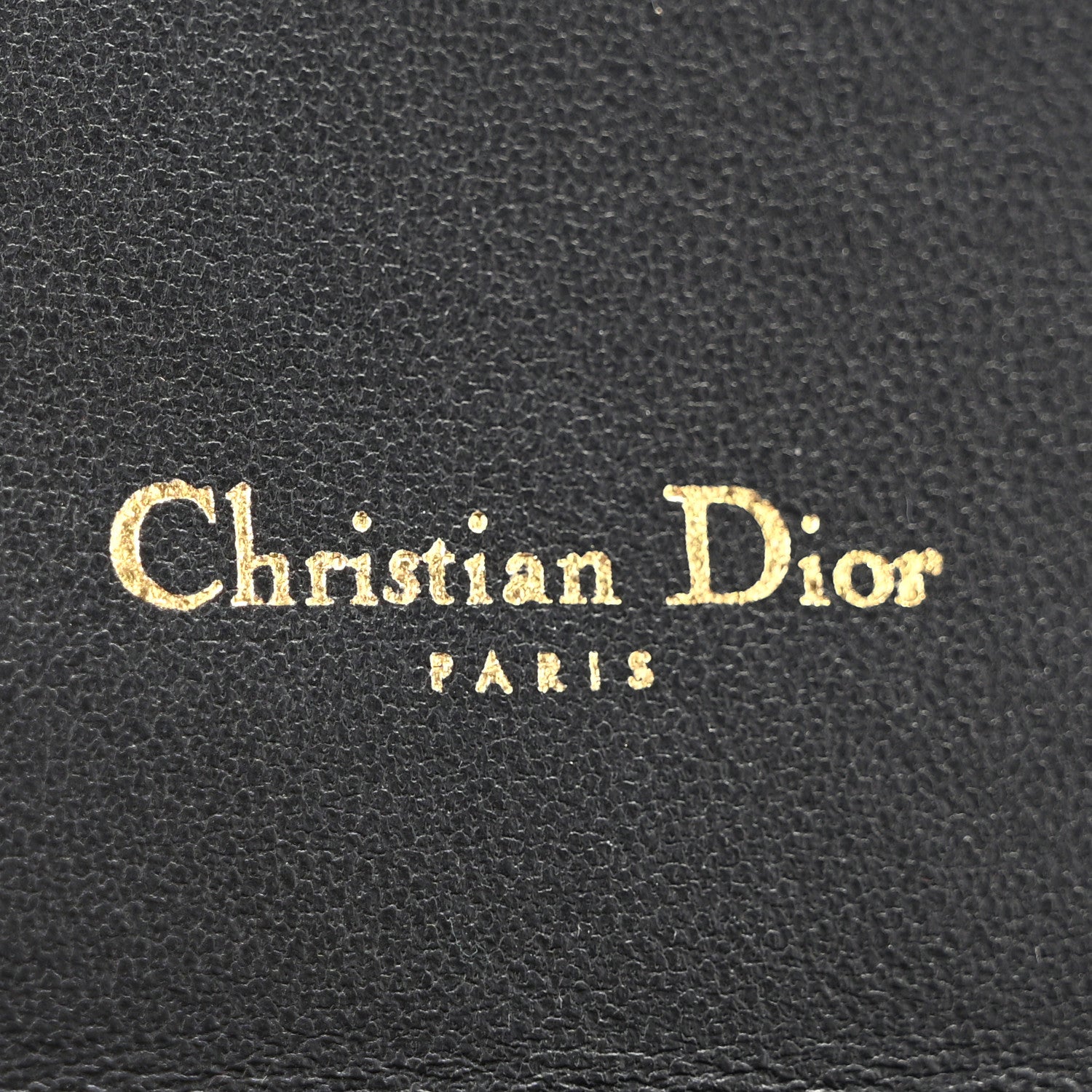 Christian Dior Supple Calfskin Caro Pouch with Chain Black 6 of 12