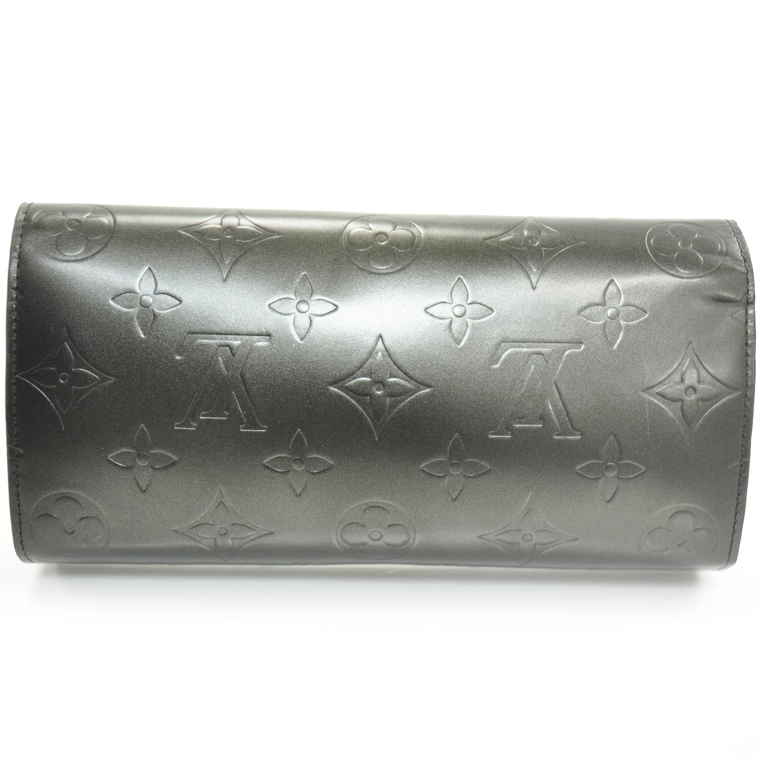 Louis Vuitton Mat Monogram Porte Tresor International Black 4 of 8