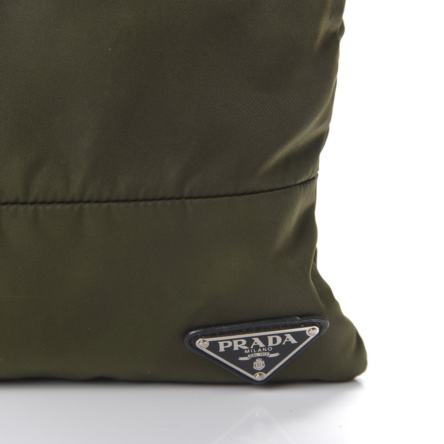 Tessuto Nylon Flat Messenger Bag Militare