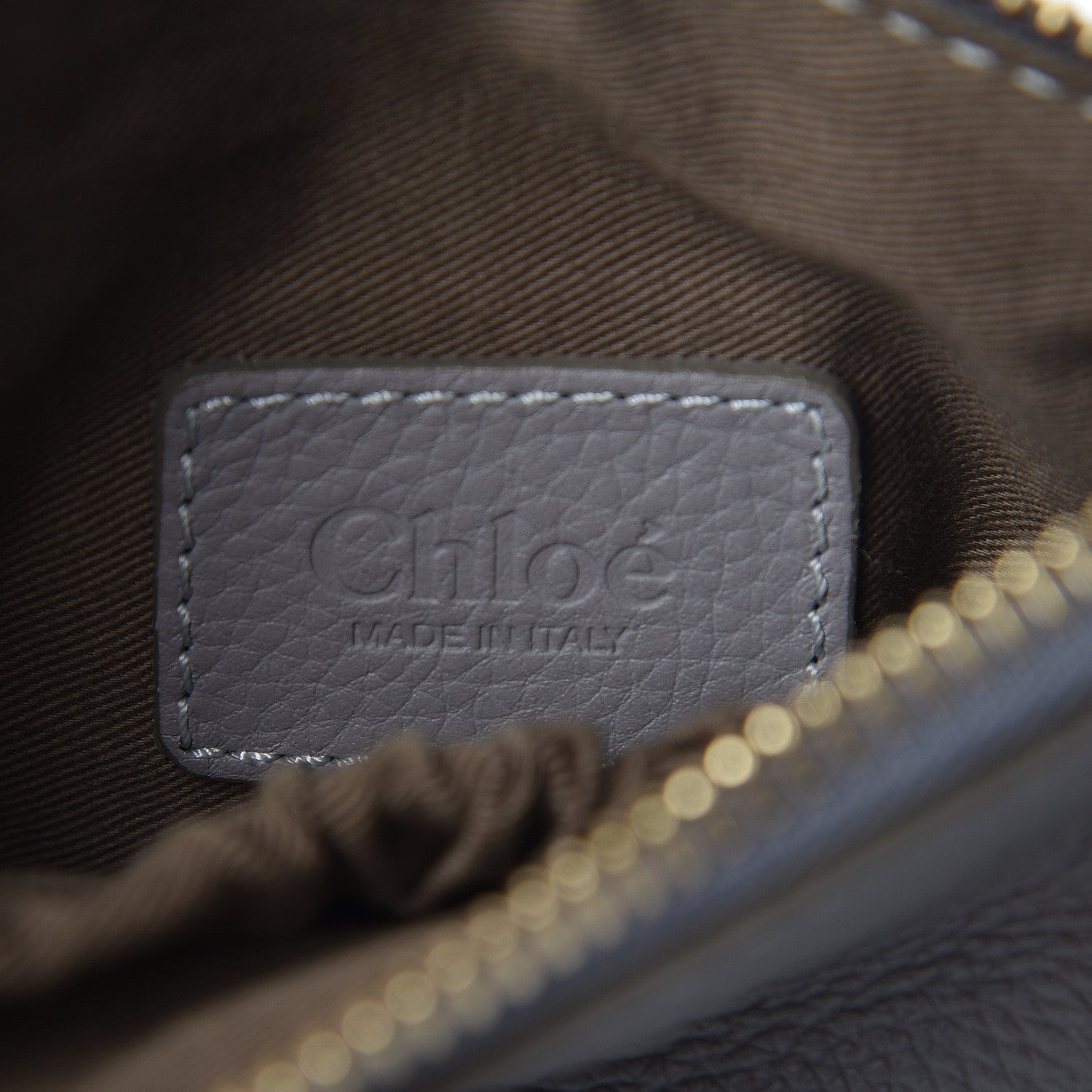 Chloe Calfskin Mini Marcie Satchel Cashmere Grey 8 of 10