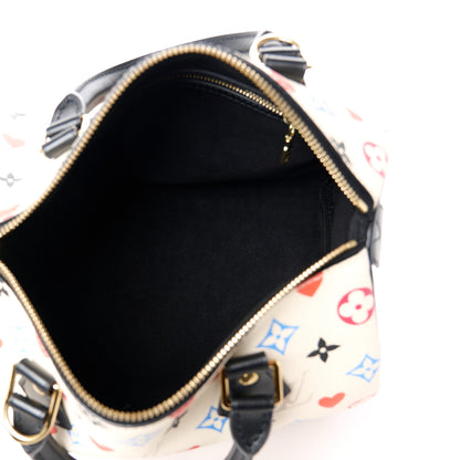 Louis Vuitton Game On Speedy Bandouliere 25 White 5 of 10